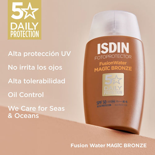Fotoprotector Fusion Water MAGIC Bronze SPF 50