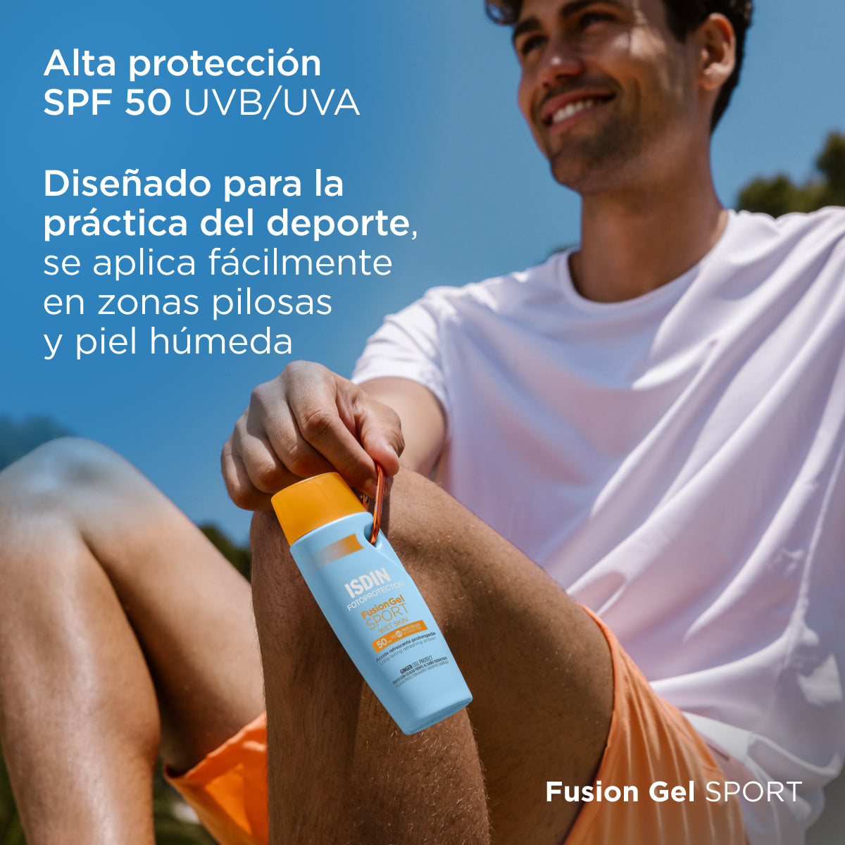 Fotoprotector ISDIN Fusion Gel Sport SPF50 x 100 ml