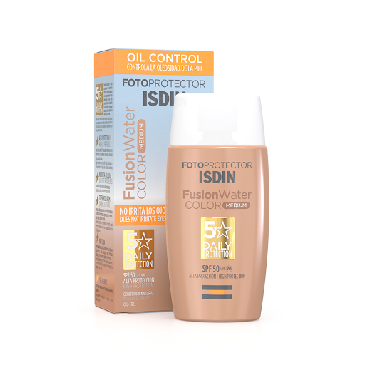 Fotoprotector ISDIN Fusion Water Color Medium SPF50 50ml