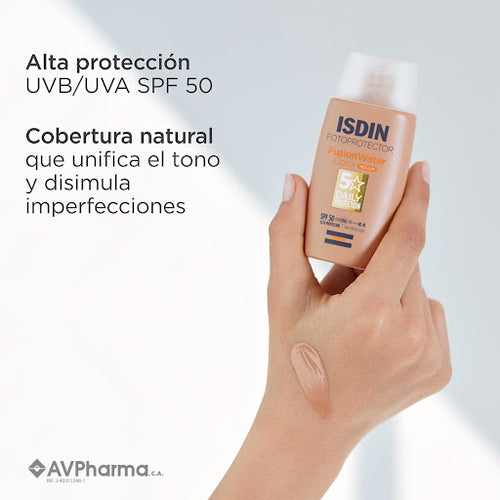 Fotoprotector ISDIN Fusion Water Color Medium SPF50 50ml