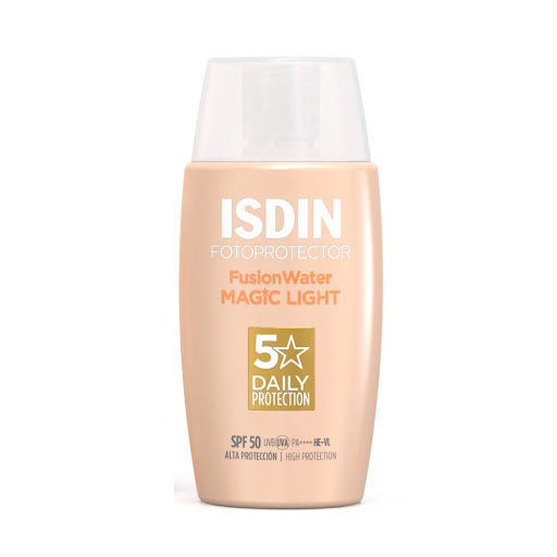 Fotoprotector ISDIN Fusion Water Magic Light SPF 50 x 50 ml