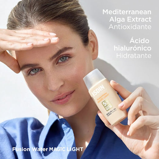 Fotoprotector ISDIN Fusion Water Magic Light SPF 50 x 50 ml