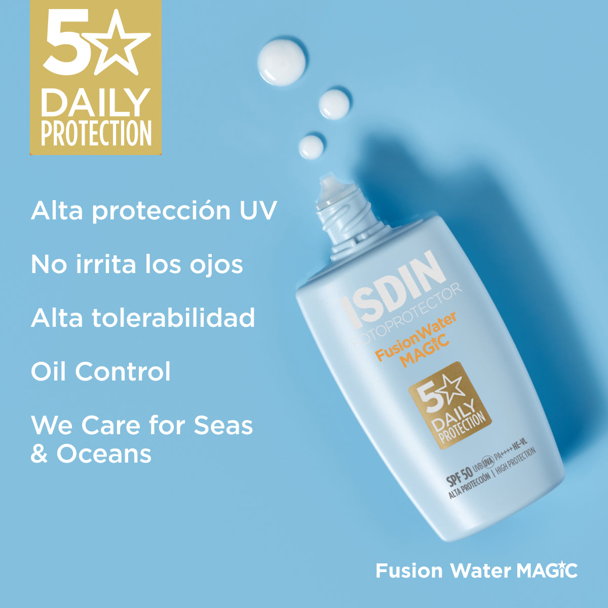 Fotoprotector ISDIN Fusion Water Magic SPF50 50ml