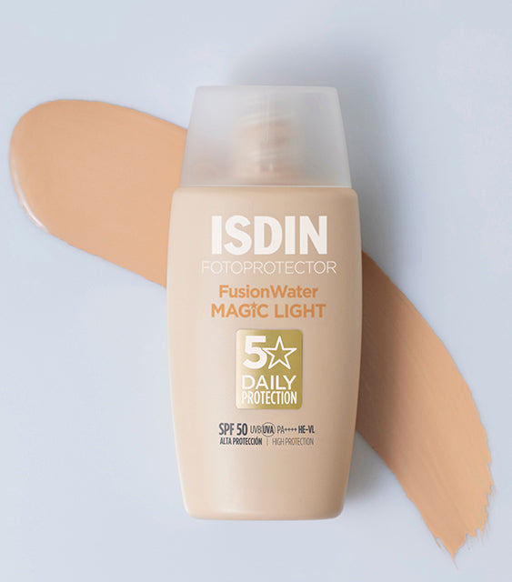 Fotoprotector ISDIN Fusion Water Magic Light SPF 50 x 50 ml